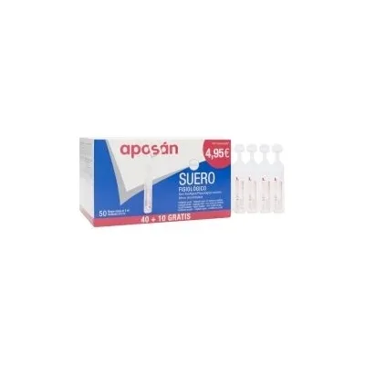 Aposán suero fisiológico nasal 50 monodosisx5ml