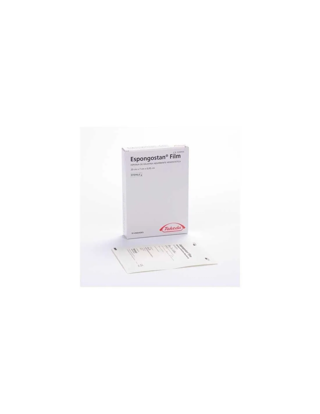 Apósito Estéril Espongostan Film 10 Láminas