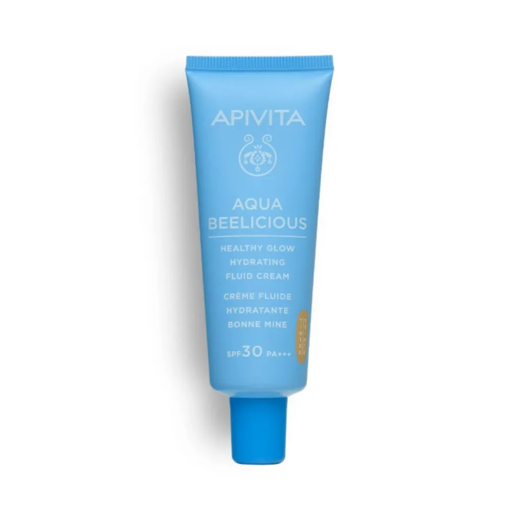 Aqua Beelicious Crema Fluida Iluminadora Hidratante SPF30 Color, 40 ml. - Apivita