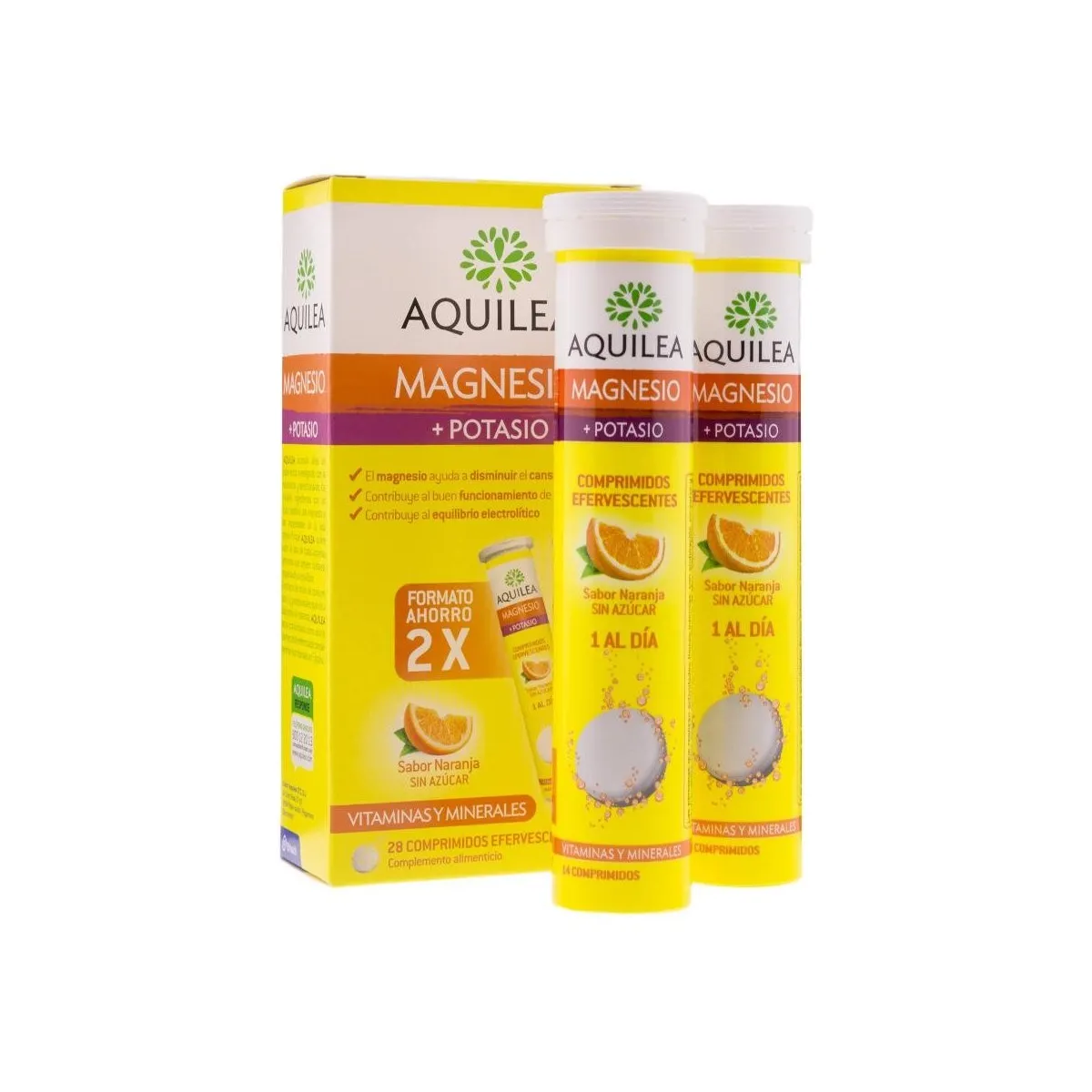 Aquilea Magnesio + Potasio 28 Comprimidos