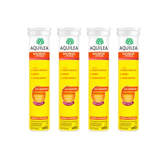 AQUILEA MAGNESIO+ POTASIO 56 COMPRIMIDOS EFERVES