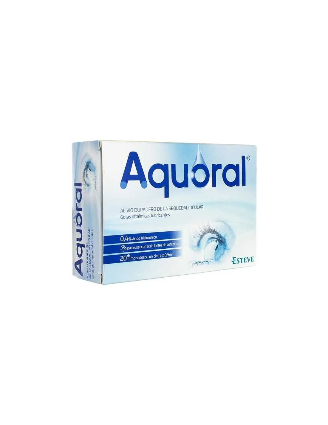 Aquoral gotas Oftálmicas 20unidosis