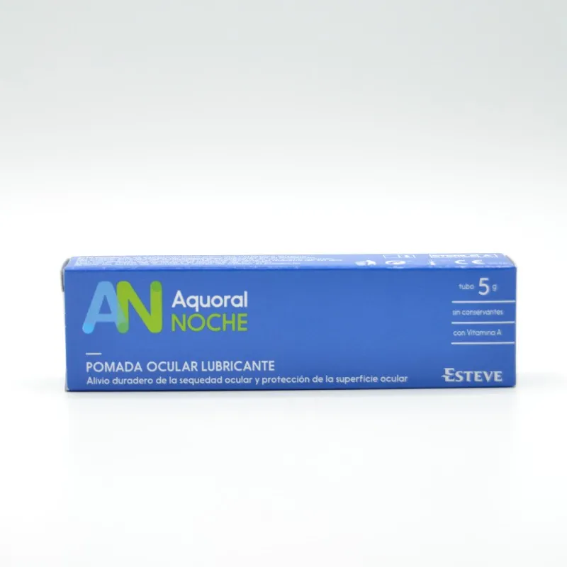 AQUORAL NOCHE SEQUEDAD OCULAR POMADA 5GR