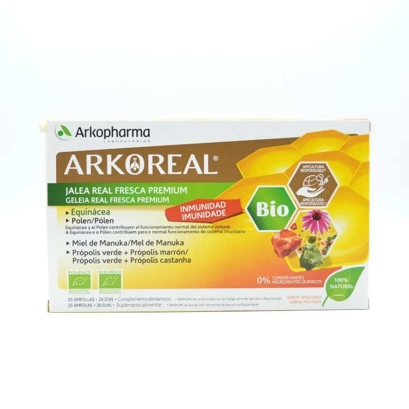 ARKO JALEA INMUNIDAD BIO 20 AMPOLLAS