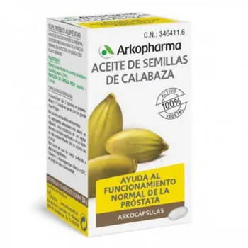 Arkocaps Calabaza Aceite de Semillas 50 cápsulas