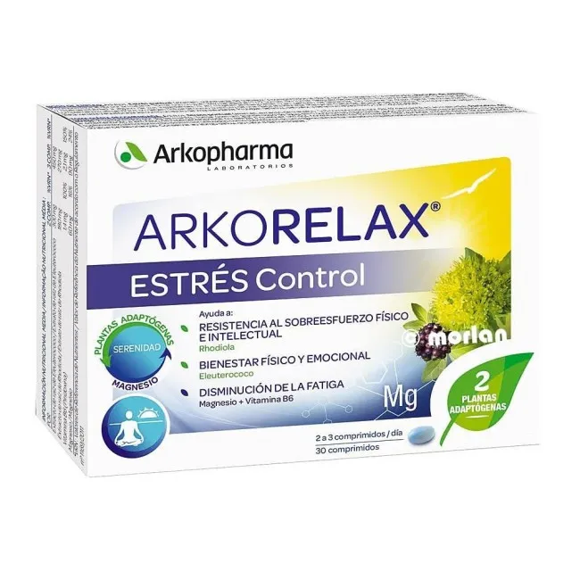 Arkopharma Arkorelax estrés Control 30 comprimidos