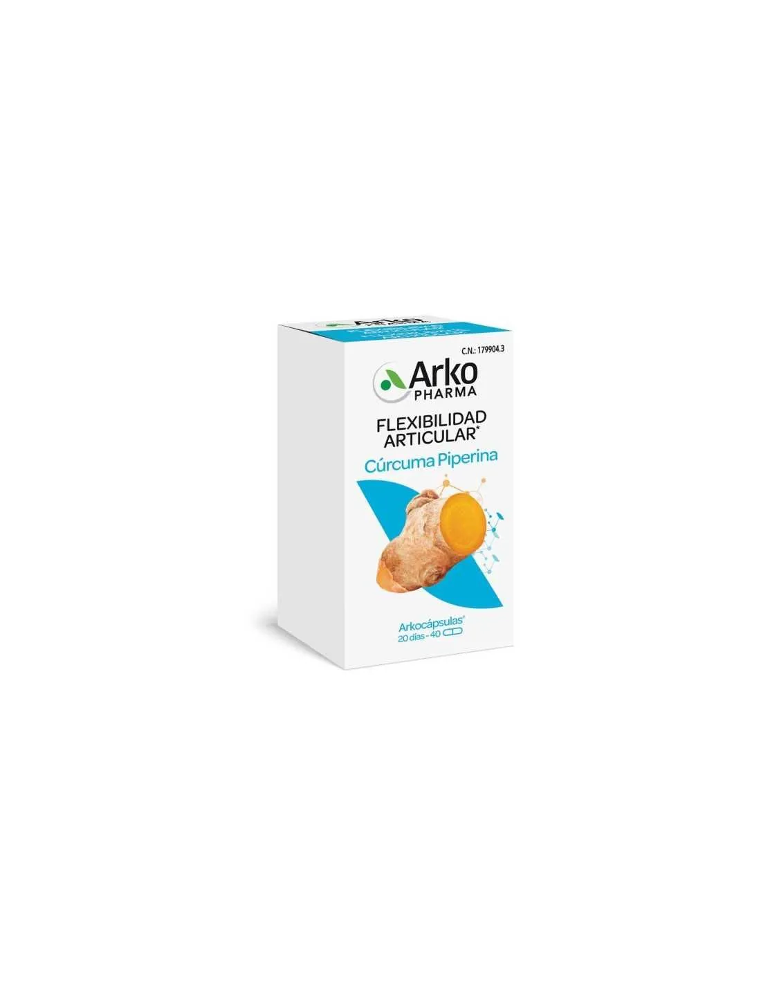 Arkopharma Curcuma Bio 40 Capsulas