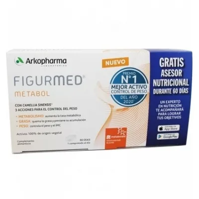 ARKOPHARMA FIGURMED METABOL 30 COMPRIMIDOS