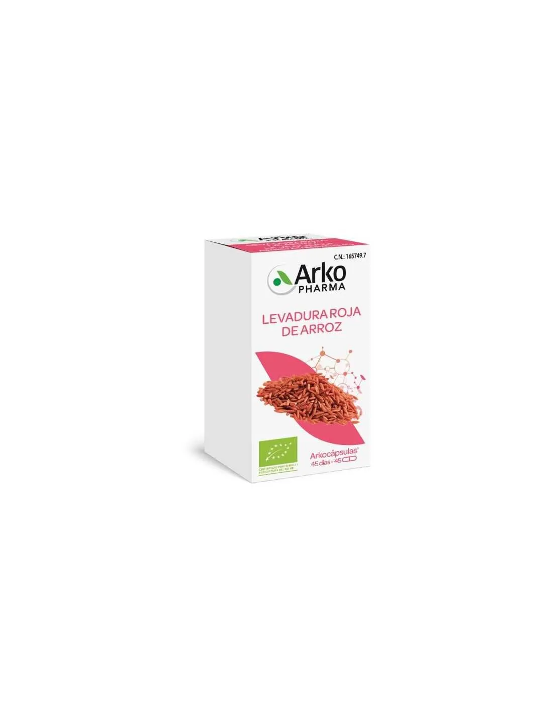 Arkopharma Levadura Roja De Arroz 45 Capsulas