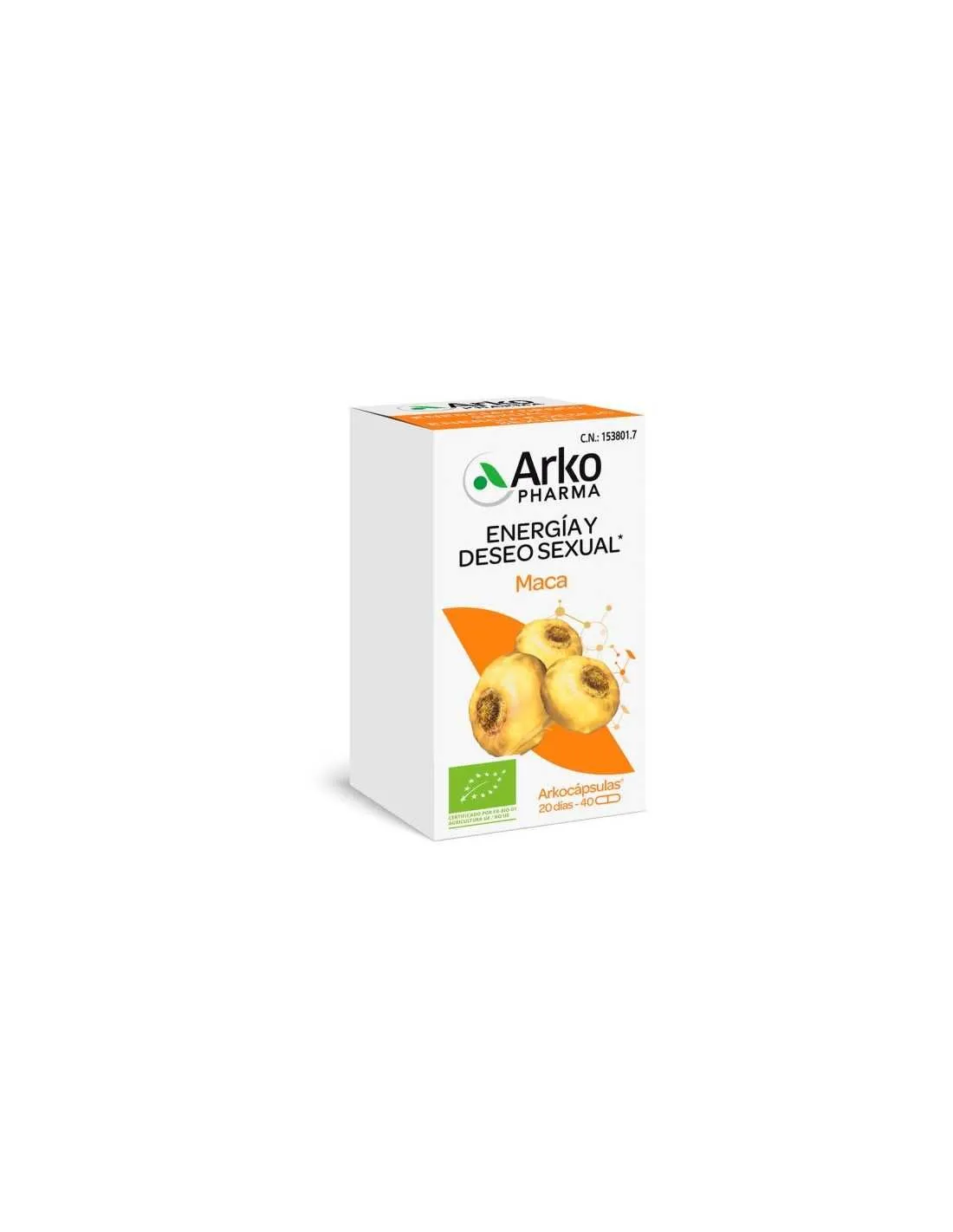 Arkopharma Maca 225 Mg 40 Capsulas