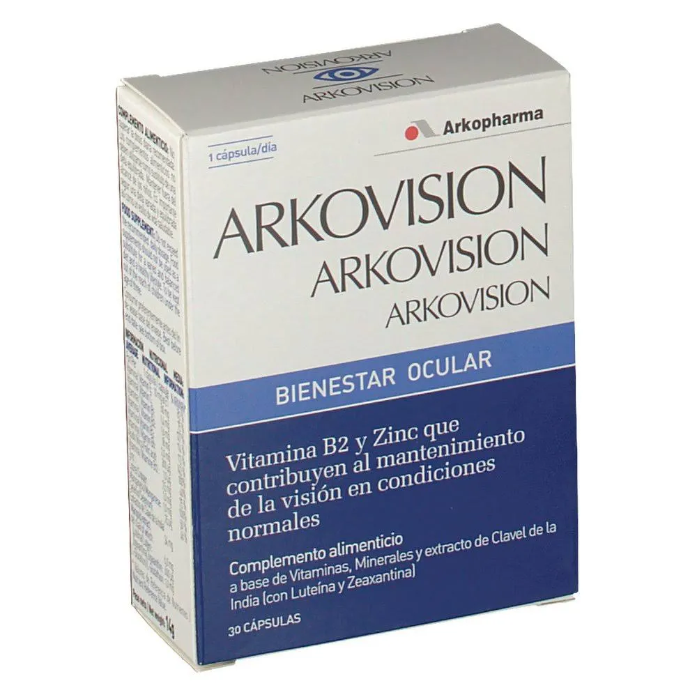 Arkovision Bienestar ocular 30 cápsulas