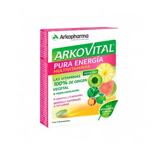 ARKOVITAL PURA ENERGIA MULTIVITAMINAS 30C