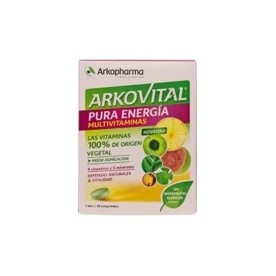 Arkovital pura energía multivitamínico 30comp