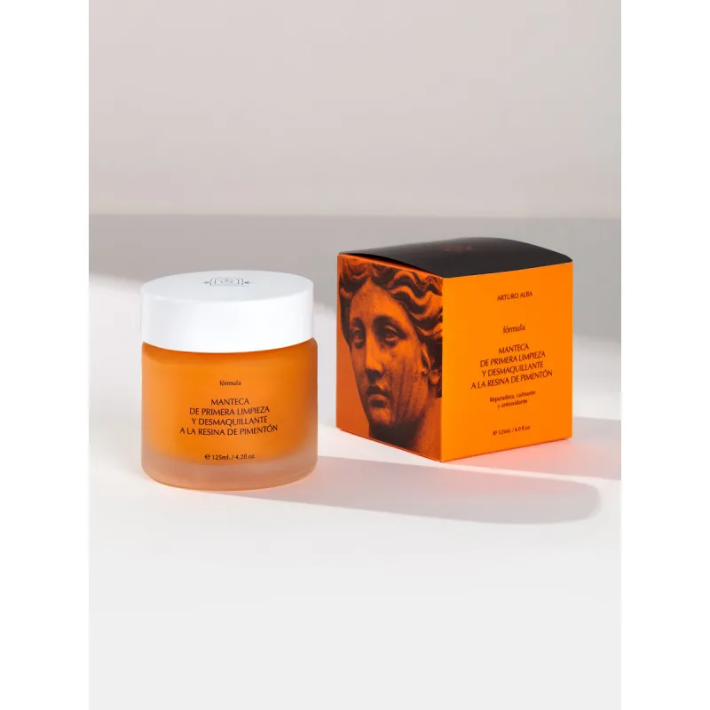 Arturo Alba Manteca De Primera Limpieza y Desmaquillante A La Resina De Pimentón 125ml