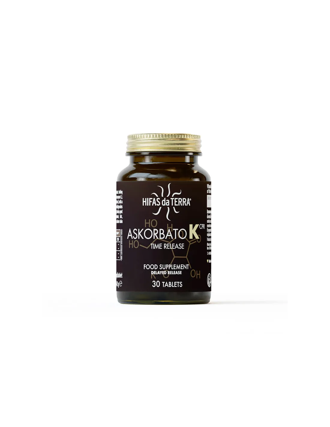 Askorbato K Time Release 30Comp. de Hifas Da Terra