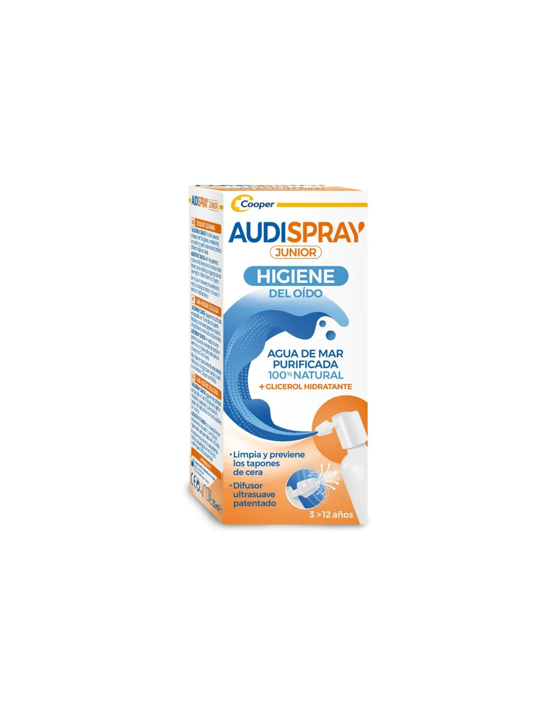 AUDISPRAY JUNIOR HIGIENE DEL OIDO 25 ML