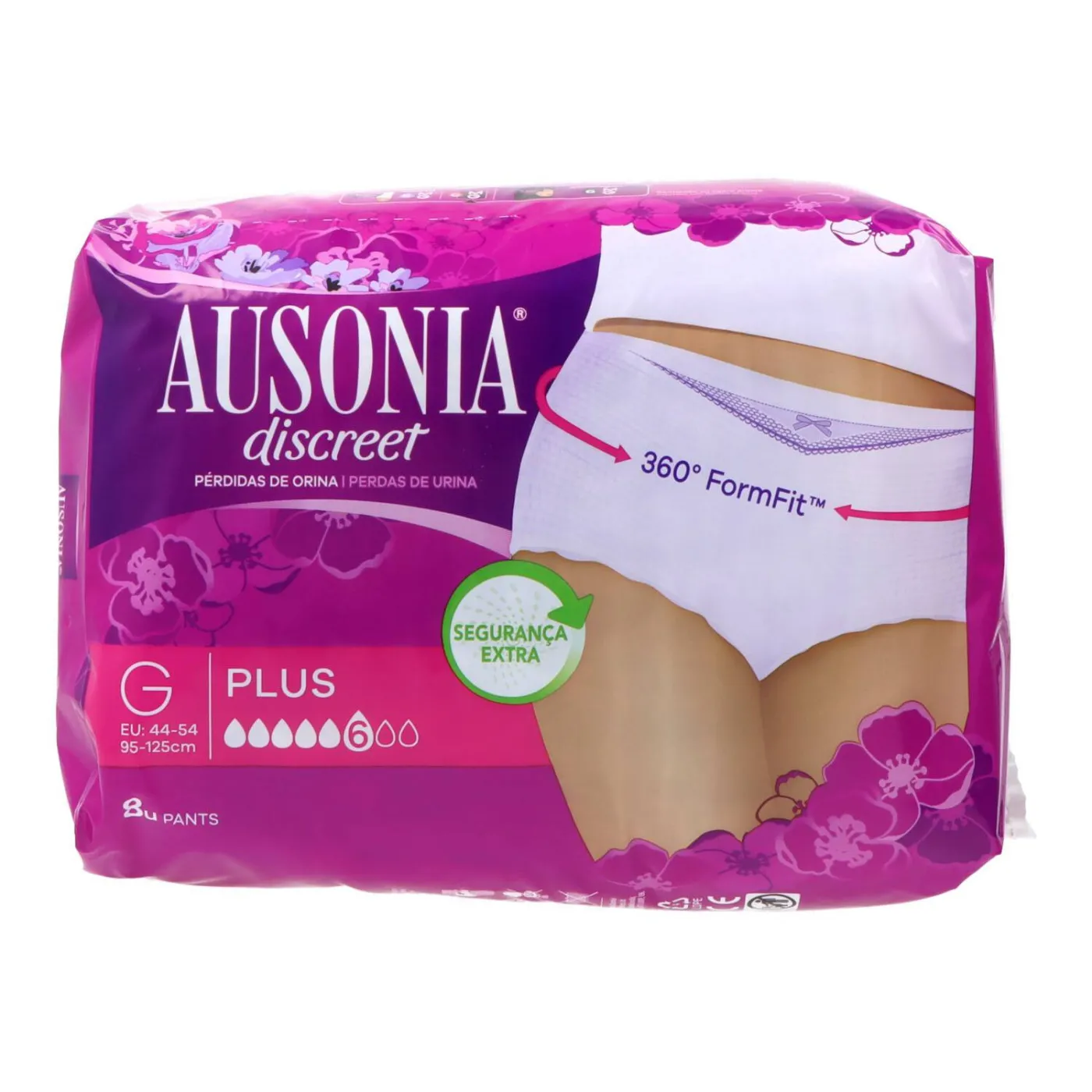 Ausonia Discreet Pants Plus Tg 8 Uds