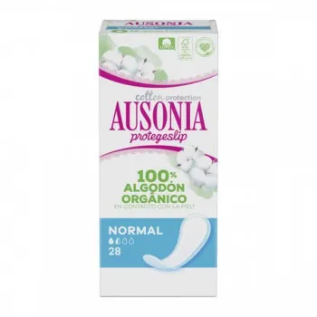 Ausonia Organic Protegeslip Normal 28 Uds