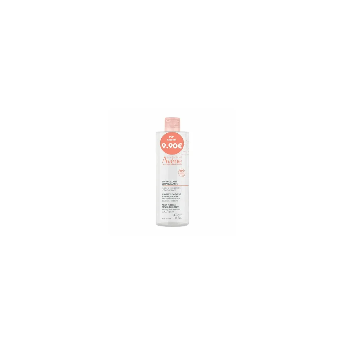 Avene Agua Micelar Desmaquillante 400 ml