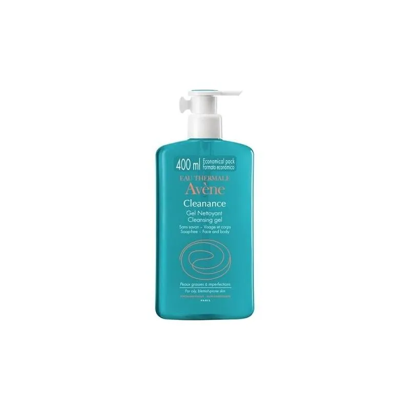 Avène Cleanance Gel Limpiador Sin Jabón 400 ml
