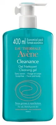Avene cleanance gel limpiador 400 ml