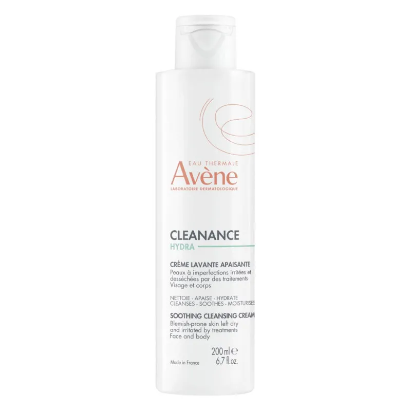 Avène Cleanance Hydra Crema Limpiadora Calmante 200ml