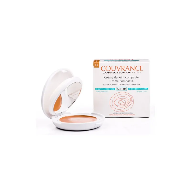 Avène Couvrance Compacto Oil-Free Miel Piel Normal y Mixta