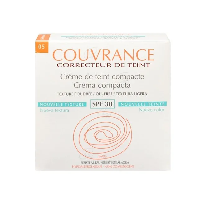 Avene Couvrance Crema Compacta Oil Free 95 G Bronceado