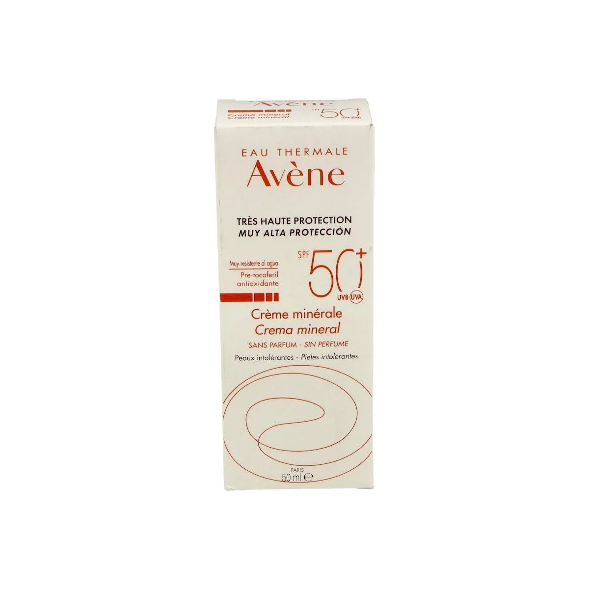 Avene Crema Mineral Fps 50+ Pant Fisica 50 Ml