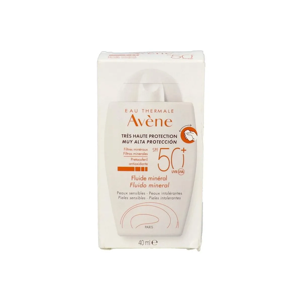 Avene Fluido Mineral Fps 50+ 40 Ml