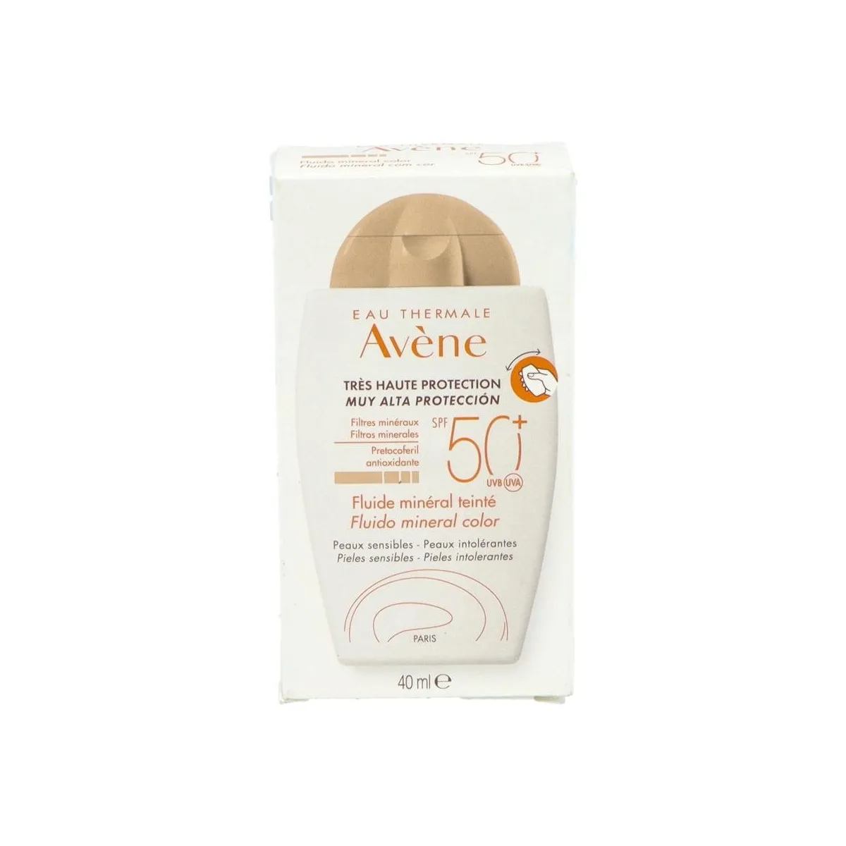 Avene Fluido Mineral Fps 50+ Color 40 Ml