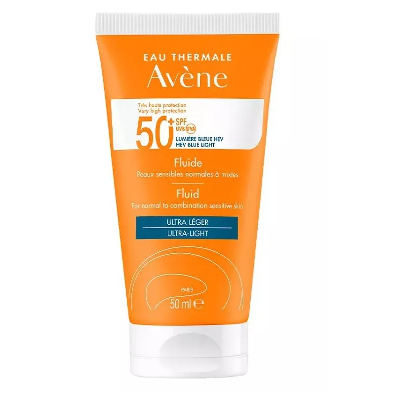 Avéne Fluido Pieles Sensibles Normales o Mixtas spf50 50ml