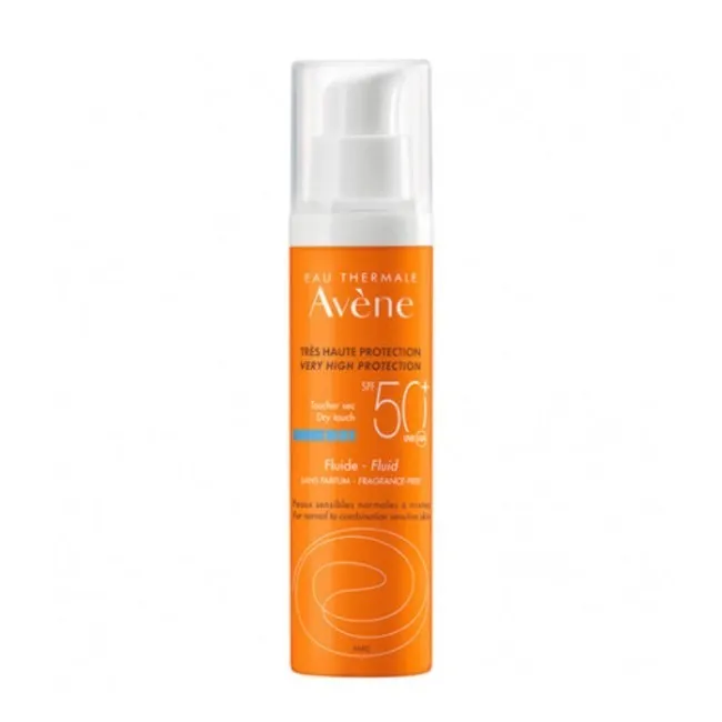 Avene Fluido Solar sin Perfume SPF50 50 ml