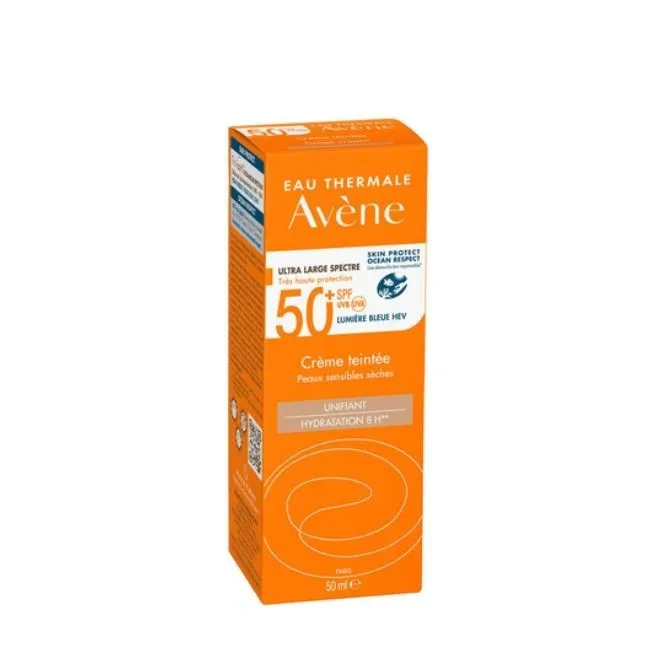 Avene Spf 50 Crema Muy Alta Proteccion Con Color 50 ml