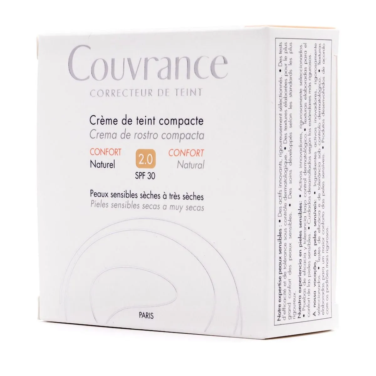 AVENE COUVRANCE CREMA COMPACTA 9.5 G NATURAL