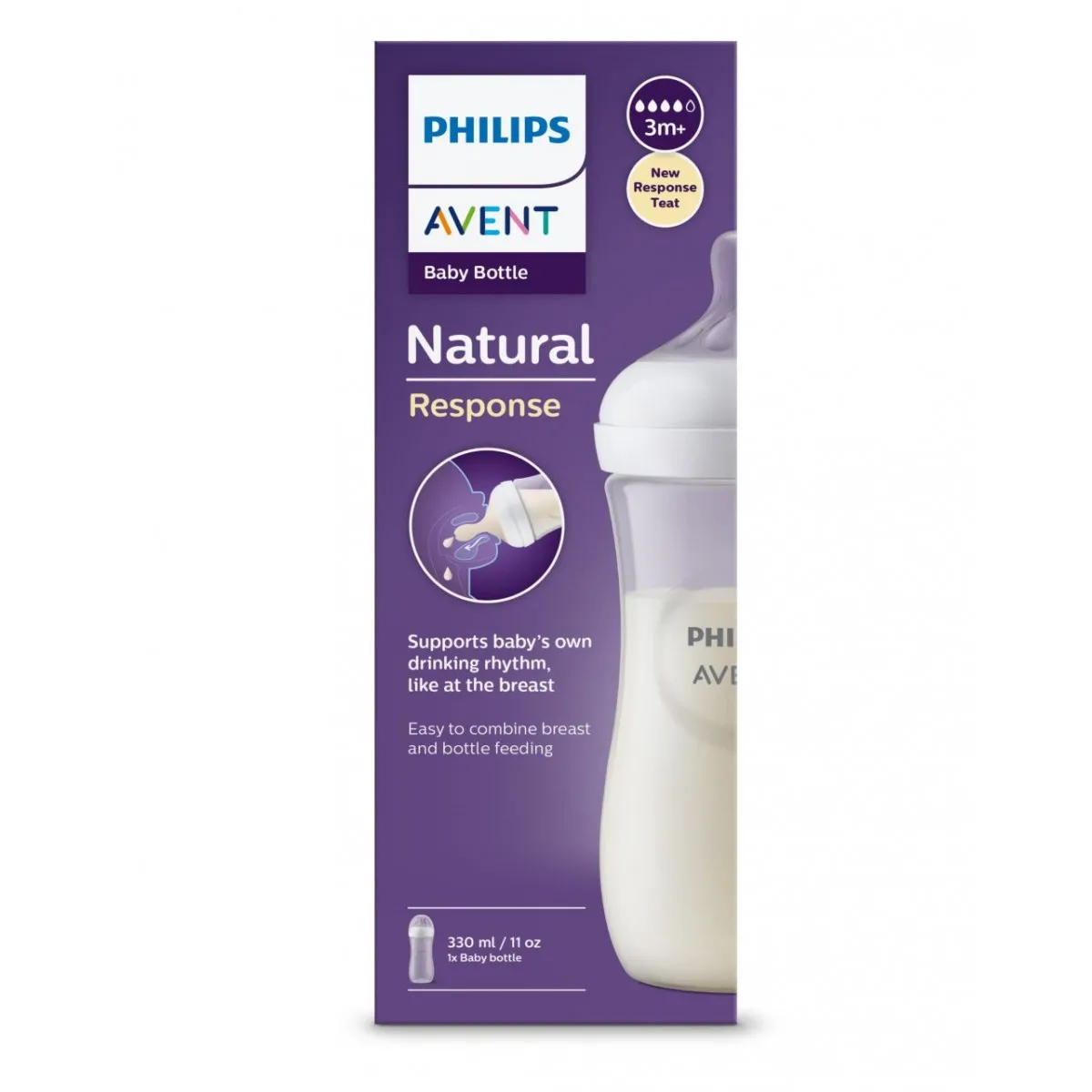 Avent Biberón Natural Response 330 ml