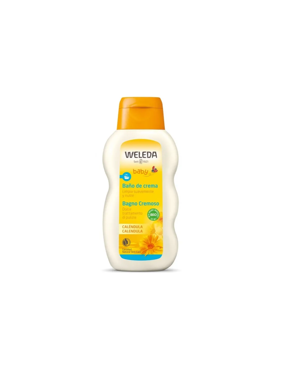 BAÑO DE CREMA CALÉNDULA WELEDA BABY 200 ML