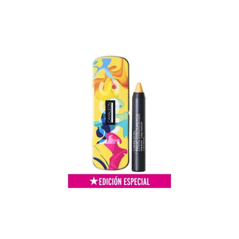Barra Labial Camaleon Magic Amarillo Edición especial 4g