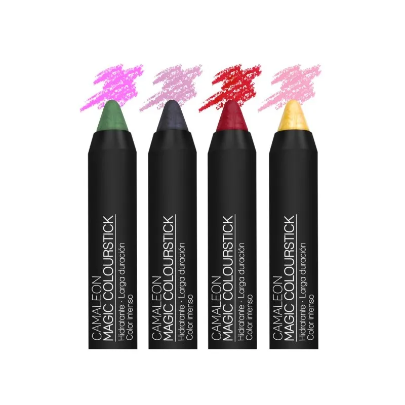Barra Labial Camaleon Magic Pack x 4