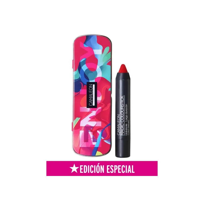 Barra Labial Camaleon Magic Rojo Edición especial