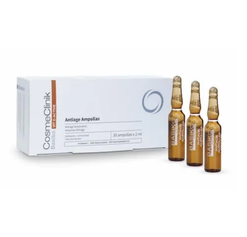 Basiko Antiage Ampollas, 30 x 2 ml. - Cosmeclinik