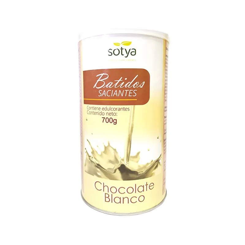 SOTYA BATIDO SACIANTE CHOCOLATE BLANCO 700 GRAMOS