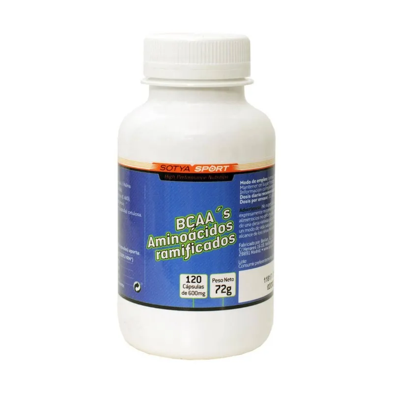 SOTYA BCAA'S AMINOACIDOS 120 CAPSULAS