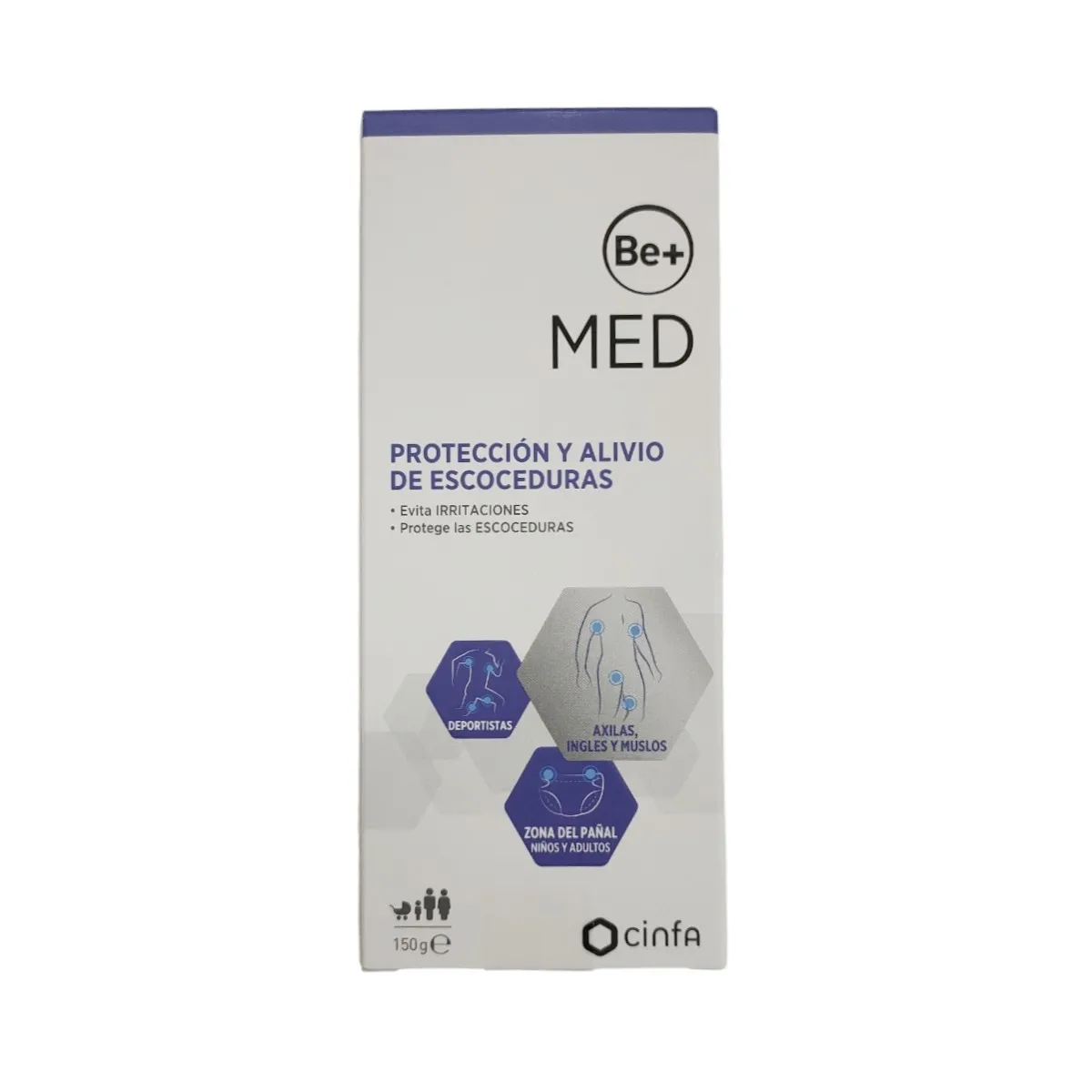 Be + Gel Reductor y Reparador De Cicatrices 1 Tubo 150 g