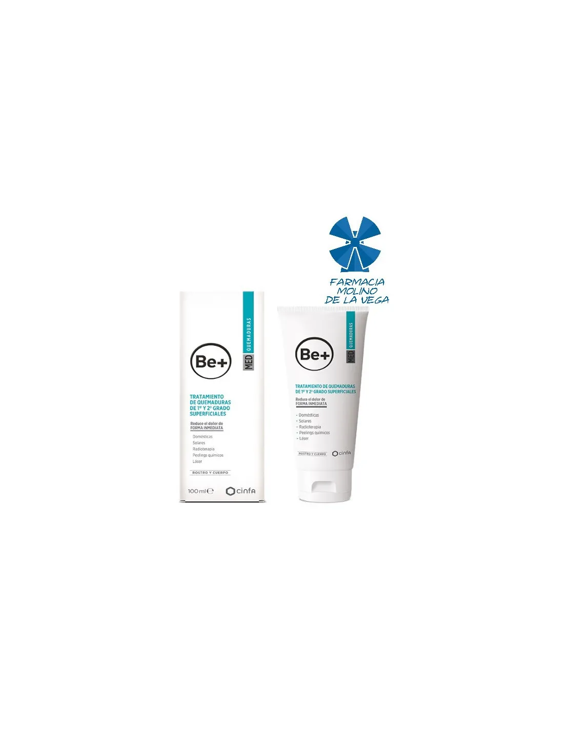 BE+ MED BALSAMO QUEMADURAS 100 G