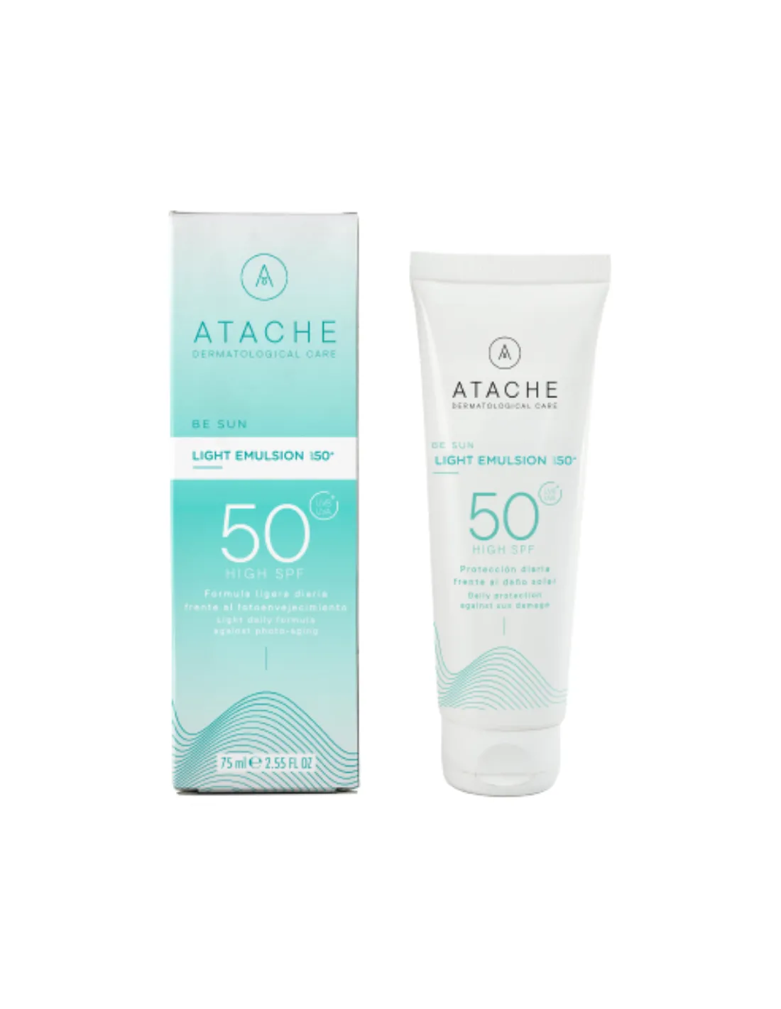 Be Sun Light Emulsion Spf 50+ 75 ml. de Atache