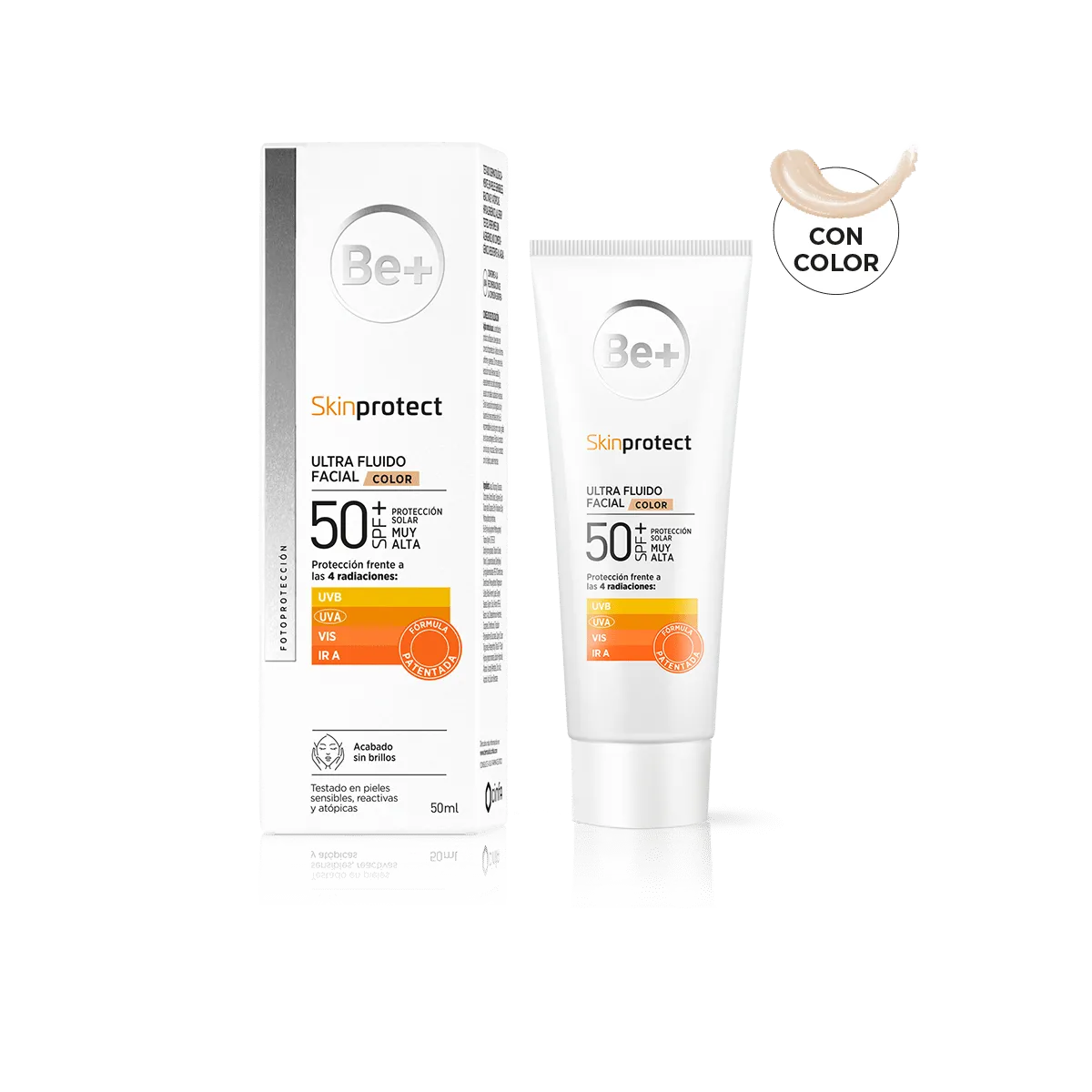 Be+ Ultra Fluido SPF50+ Facial 50 ml