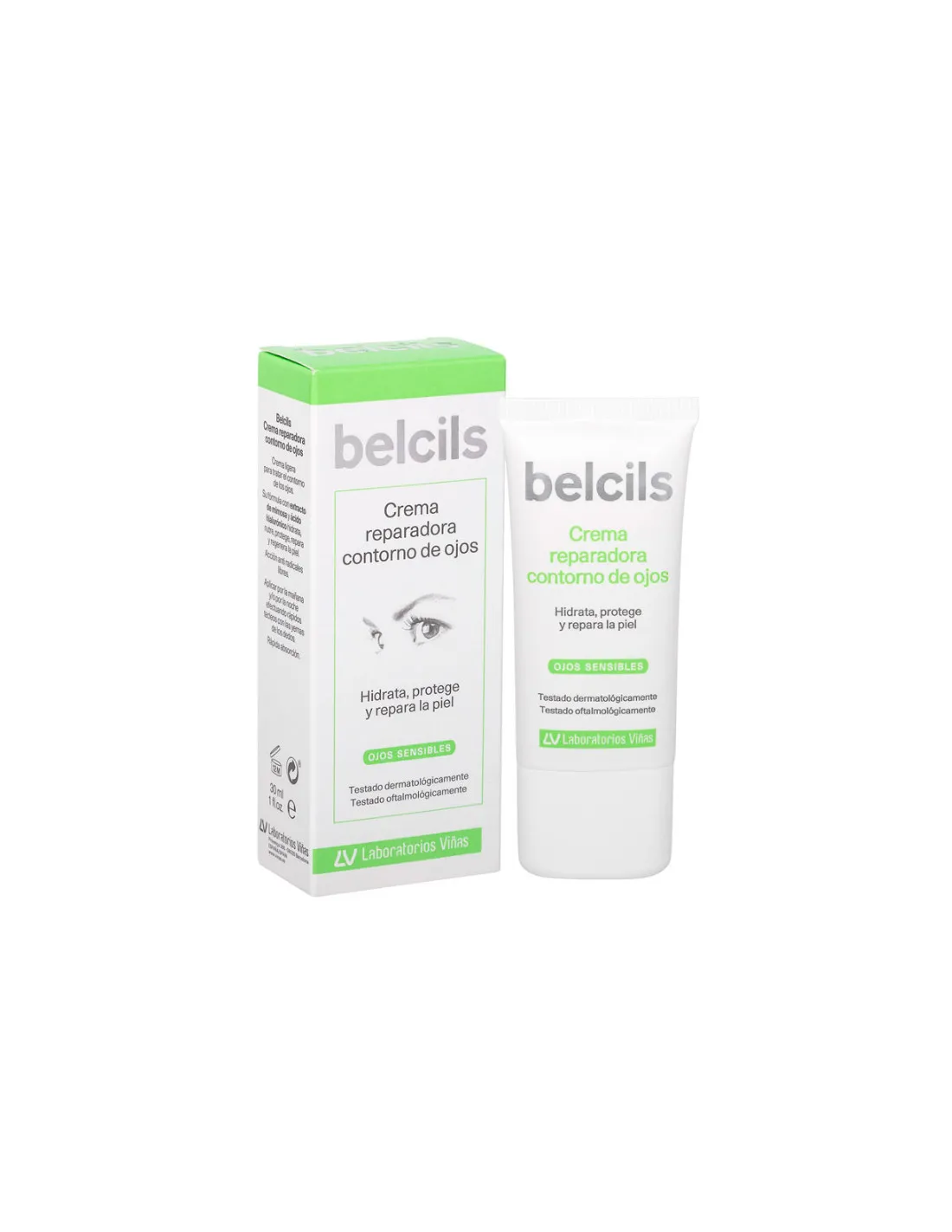 CREMA REPARADORA CONTORNO DE OJOS BELCILS 30 ML