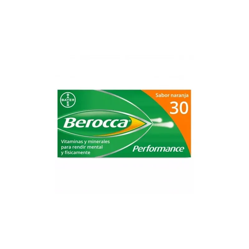 BEROCCA PERFORMANCE 30 COMP EFER NARANJA