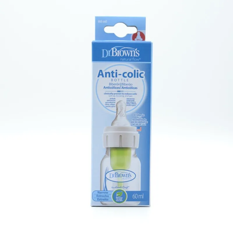 BIBERON DR.BROWN'S OPTIONS+ ESTRECHO 60 ML